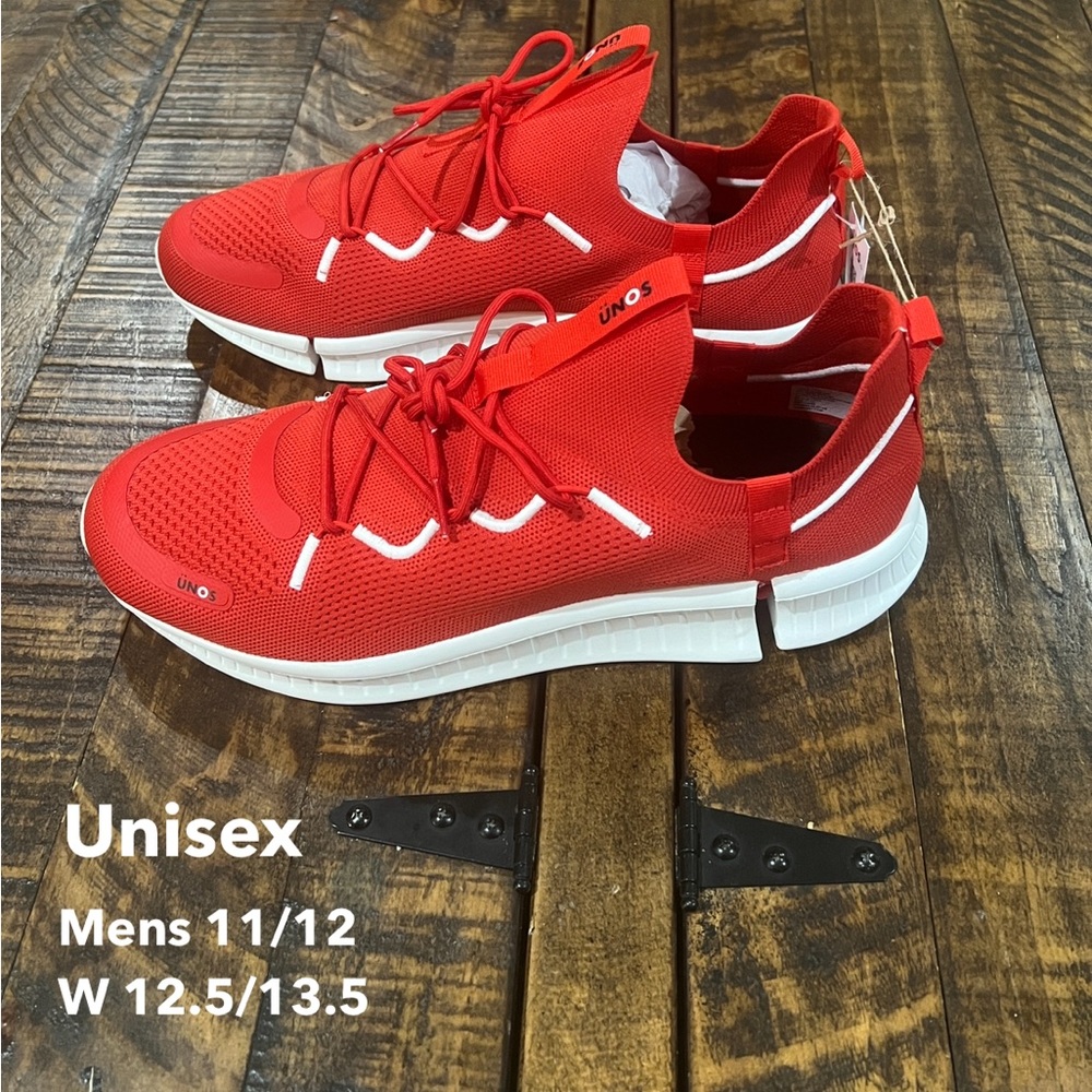 Target UNOS Red Knit unisex Sneakers comfort